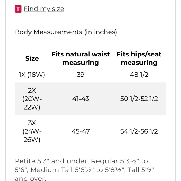 L.L. Bean Women’s Perfect Fit Straight Leg Pants 2X - Picture 6 of 6